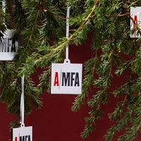 AMFA Enamel Ornament