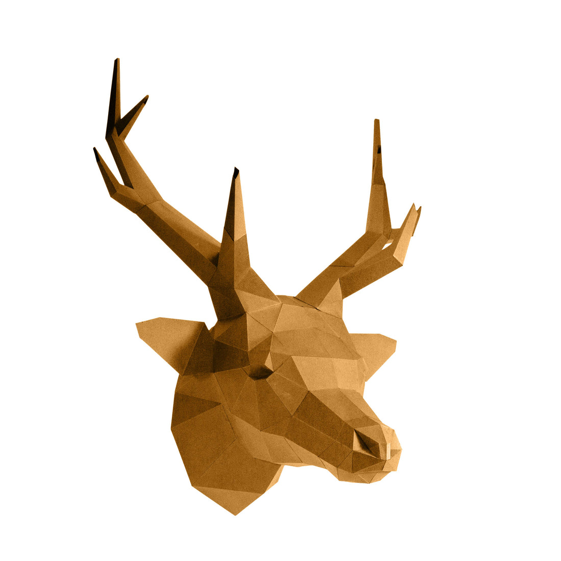 Limited Edition Gold Deer Head Wall Art