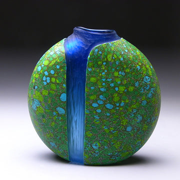 Thomas Spake Blue Cascade Vase