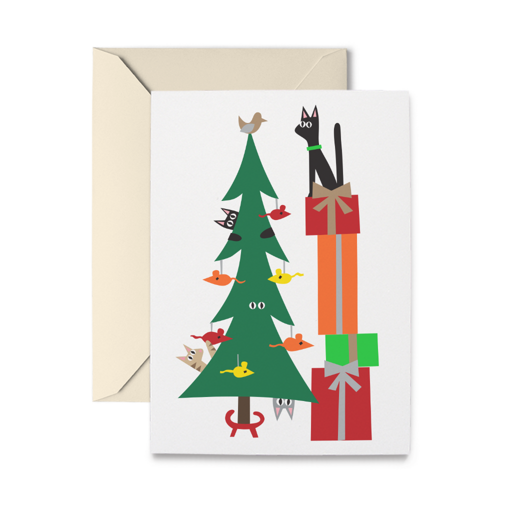 Ornament Hunters Holiday Cards, Box of 10