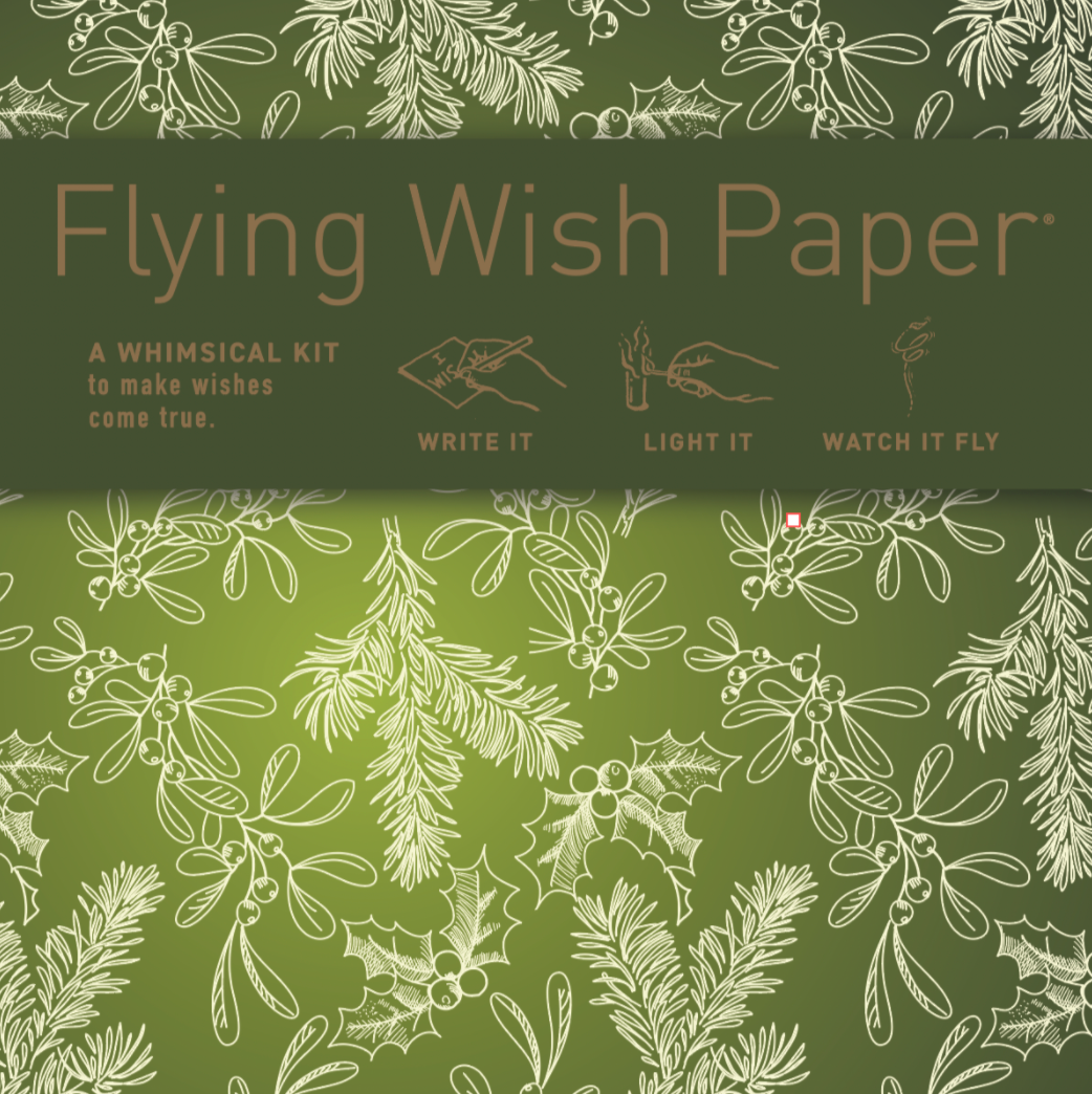 Green Holiday Flying Wish Mini Kit