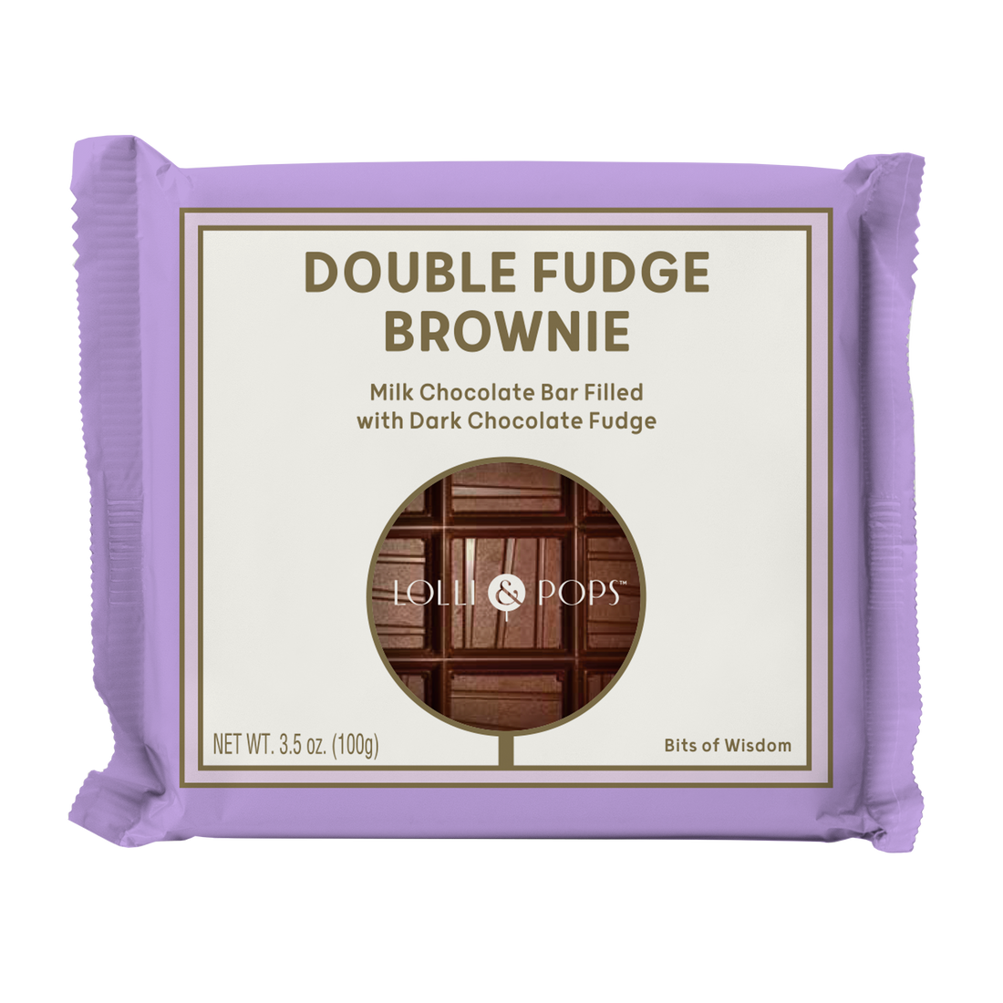 Double Fudge Brownie Bar