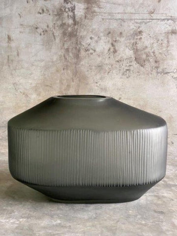 Remy Meijers Grey Oblong Vase