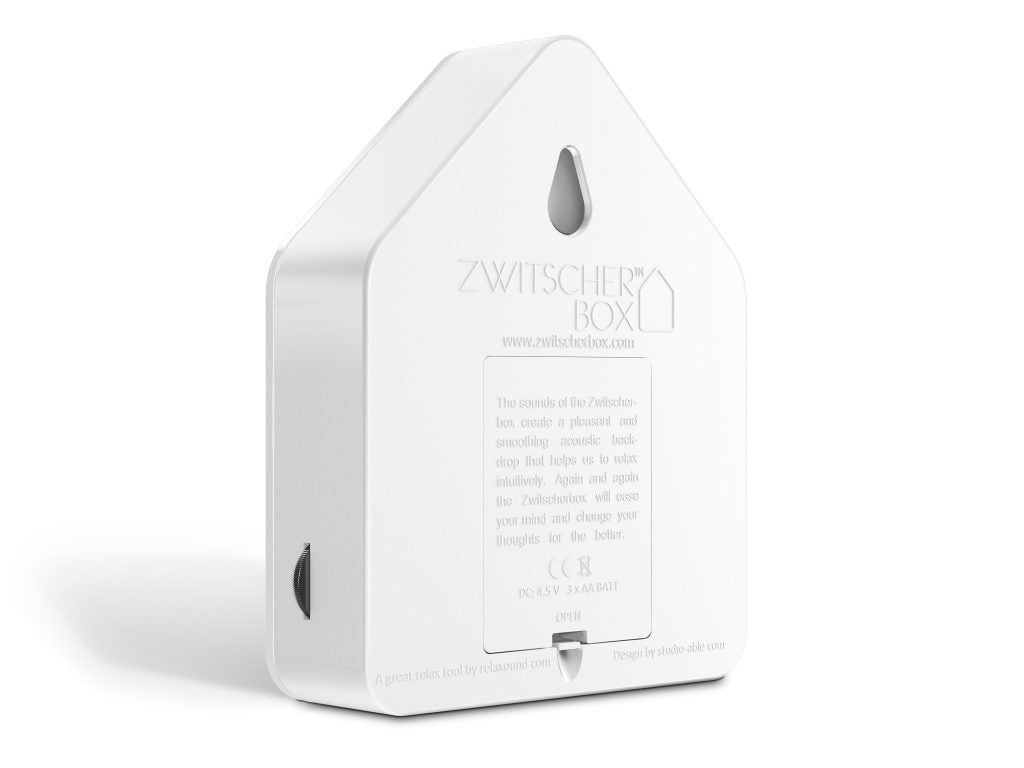 Zwitscherbox Classic White & White